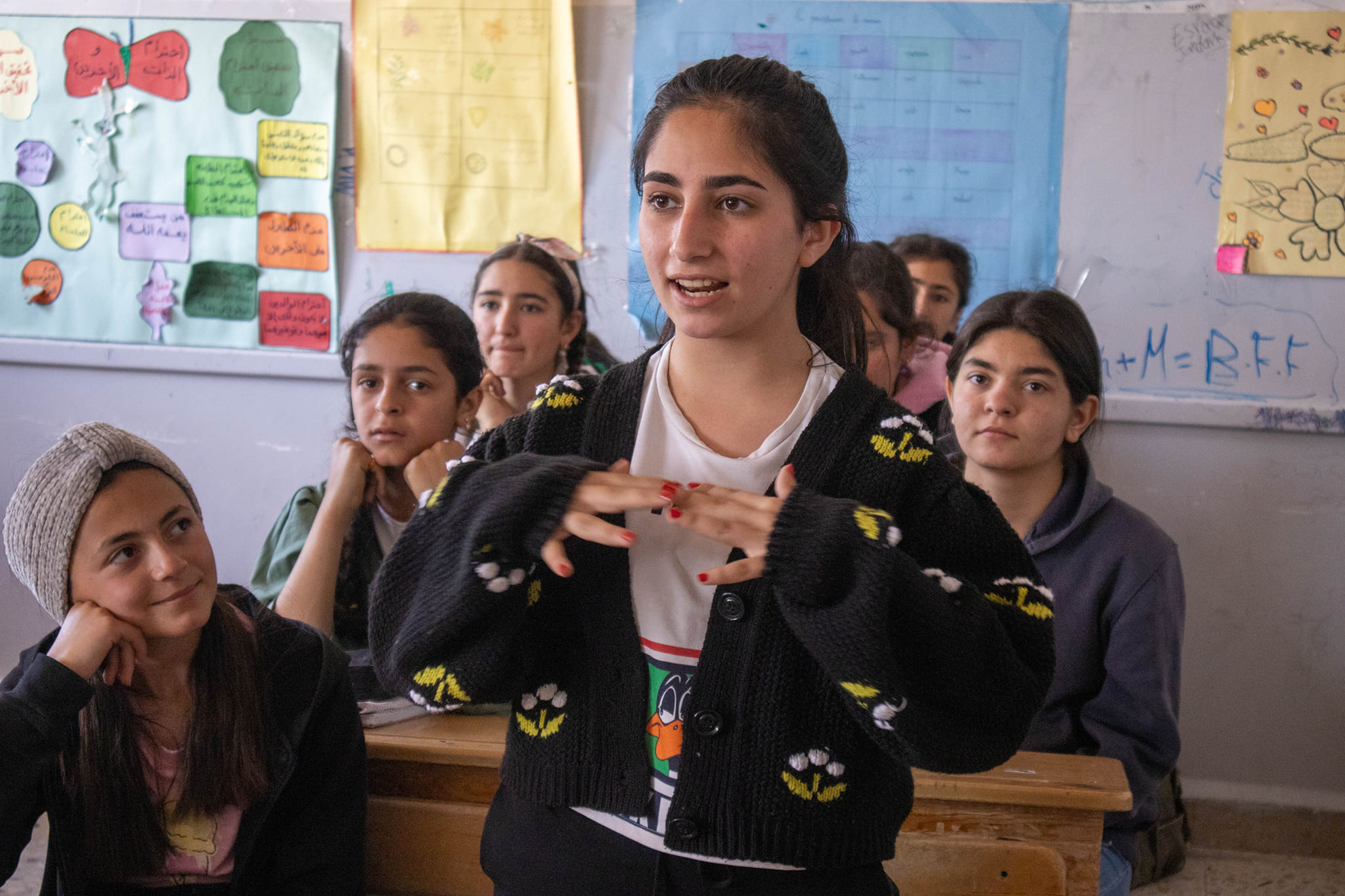 💚✨ لقطات جميلة لفريق الدعم النفسي